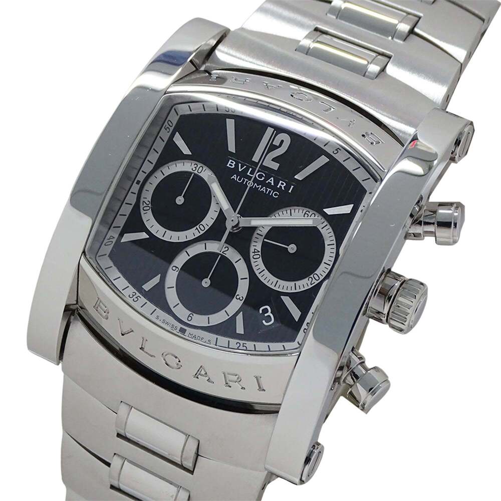 Bulgari BVLGARI Men's Watch, Brand: Assioma Chronograph Automatic AT Stainles...